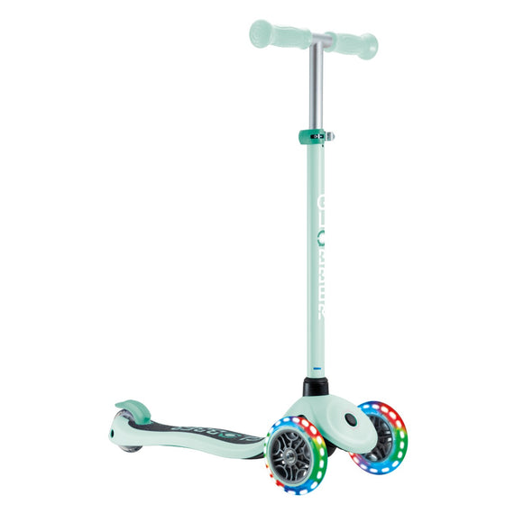 Globber Primo Lights - 3 Wheeled Adjustable Push Scooter - Globber.co.uk