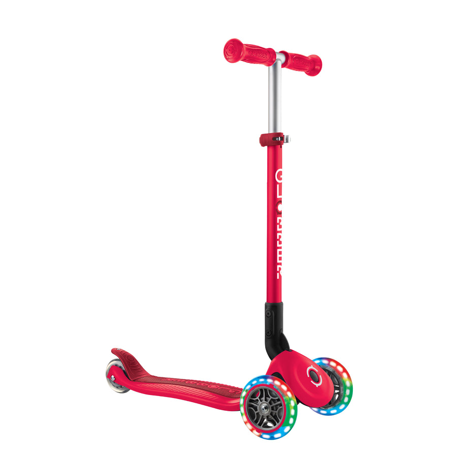 Globber Primo Foldable 3 Wheeled Scooter with Lights