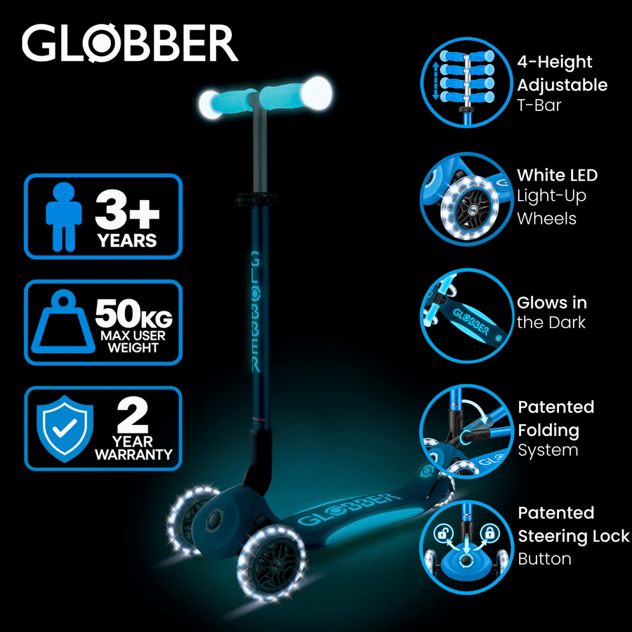 Globber Elite Glow Lights