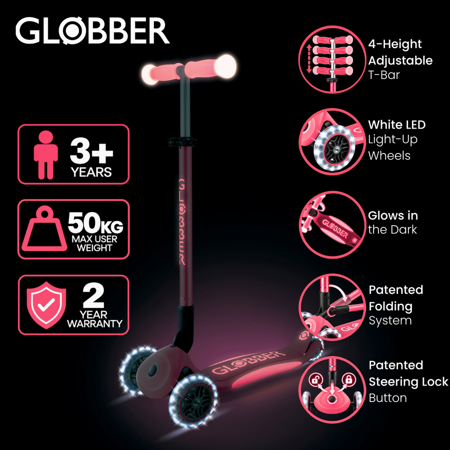 Globber Elite Glow Lights