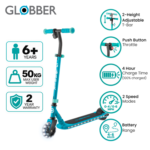 Globber E-Motion 6 Electric Scooter - Globber.co.uk