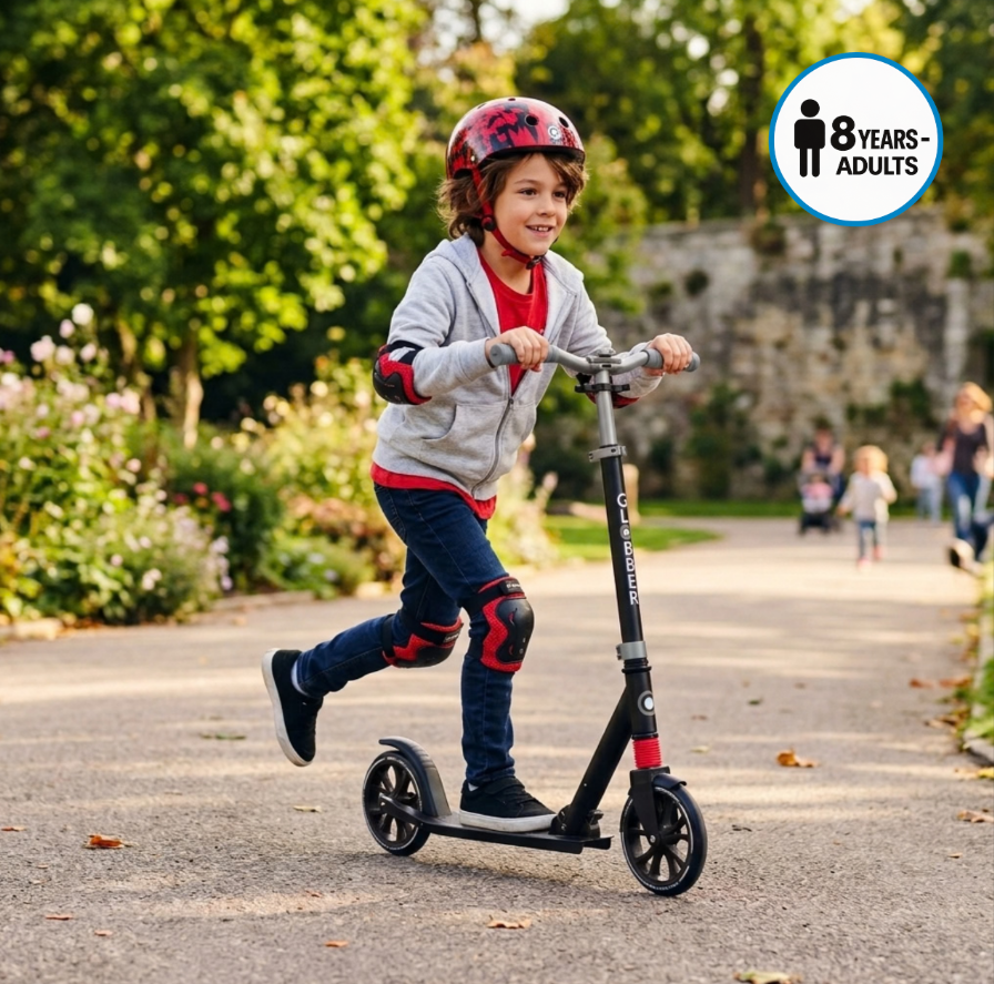 Globber NL 205 - Big 2 Wheeled Foldable Scooter