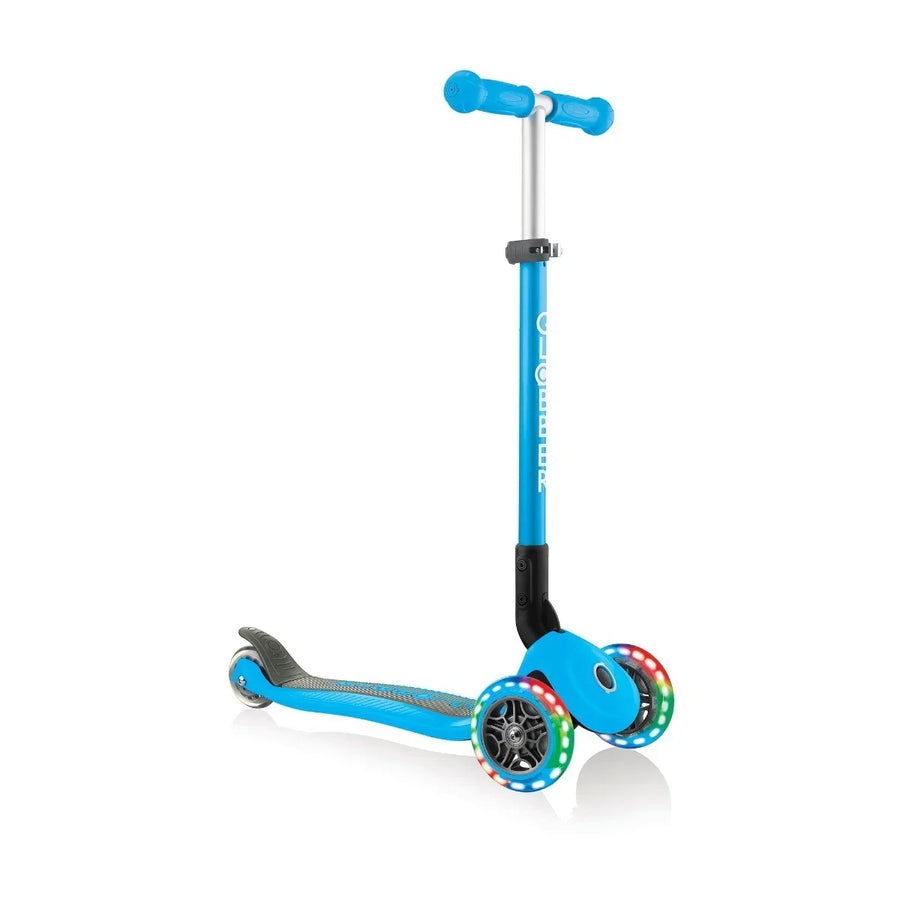 Globber Primo Foldable 3 Wheeled Scooter with Lights - Globber.co.uk