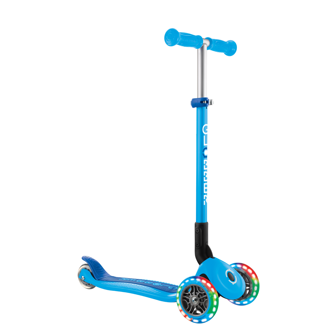 Globber Primo Foldable 3 Wheeled Scooter with Lights - Globber.co.uk