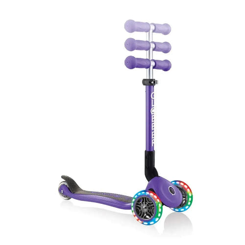 Globber 3 Wheeled Junior Foldable Scooter with Lights - Globber.co.uk