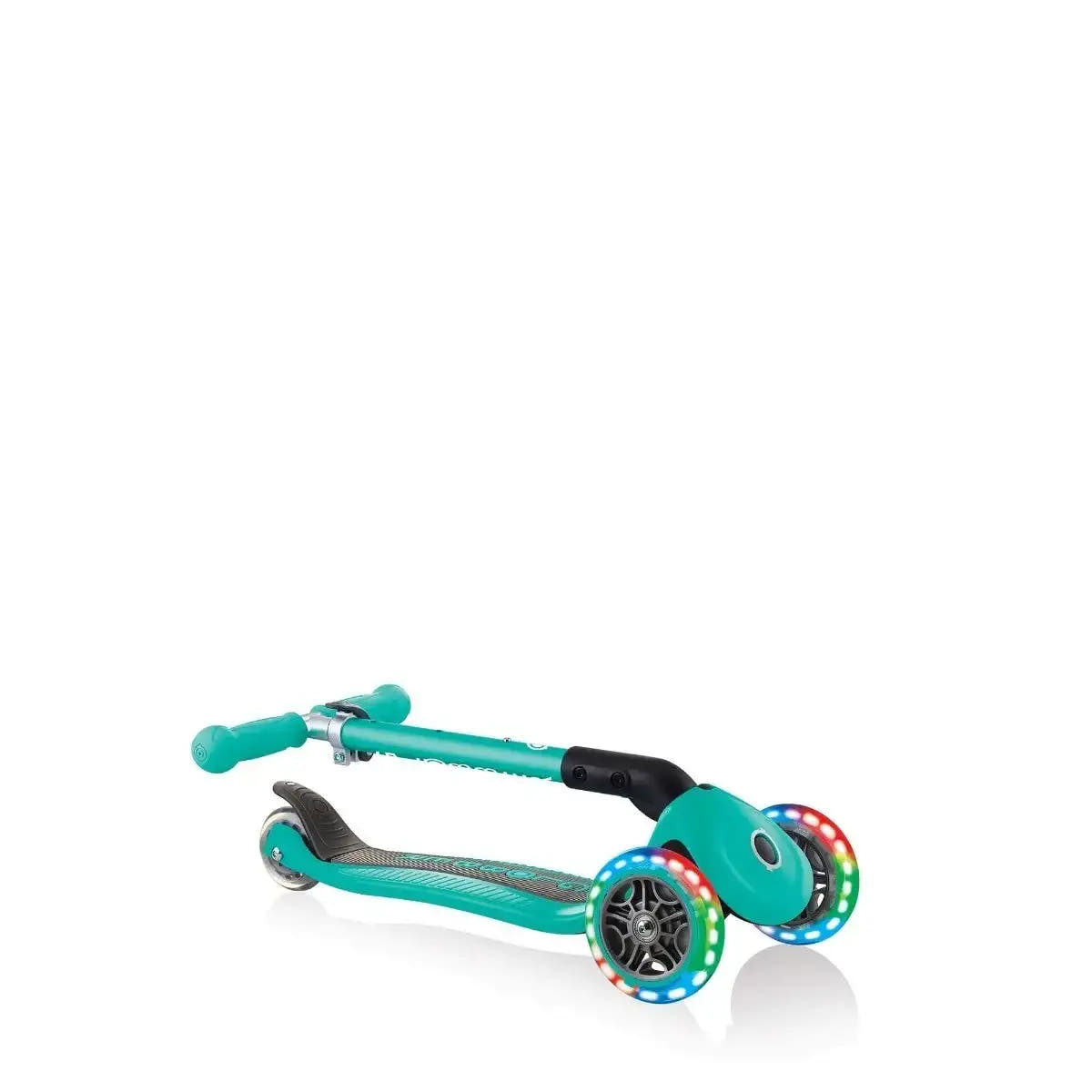 Globber 3 Wheeled Junior Foldable Scooter with Lights - Globber.co.uk