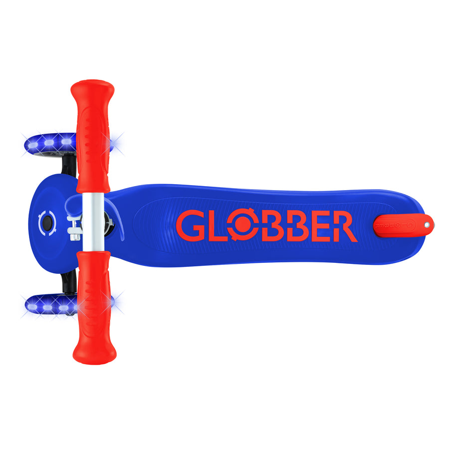 Globber Neon Primo Plus Light Up 3 Wheel Scooter