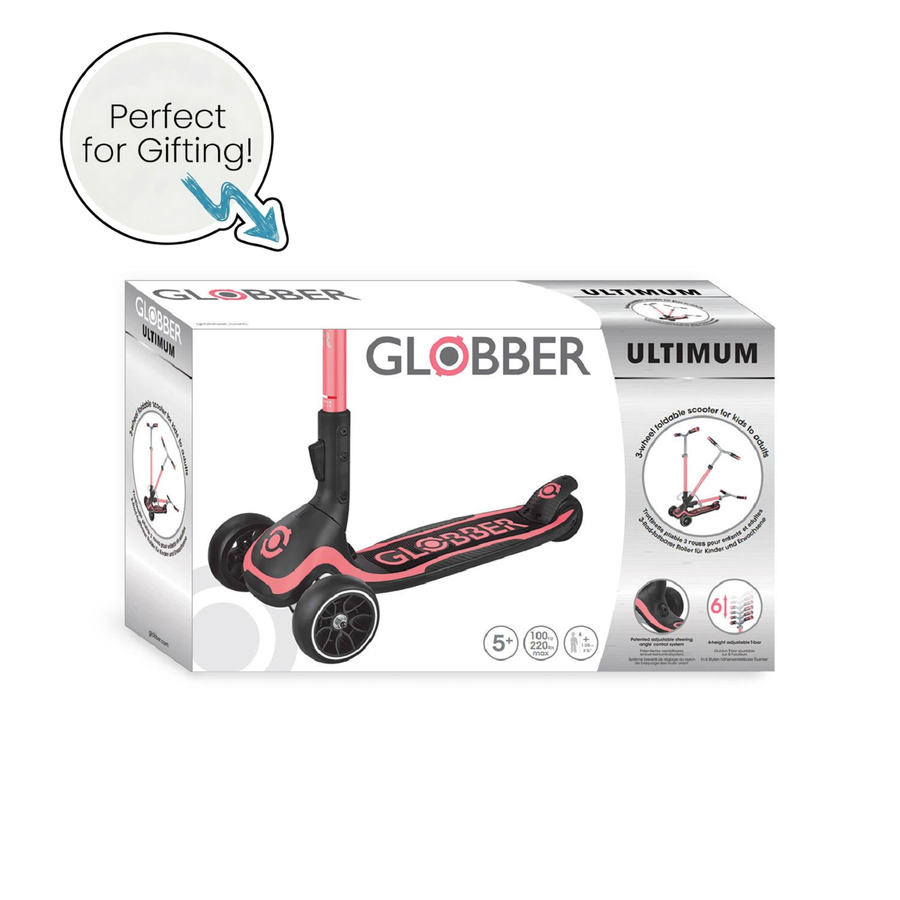 Globber Ultimum 3 Wheel Folable Scooter - 5+