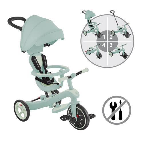 Globber Explorer Trike 4 in 1 Ecologic