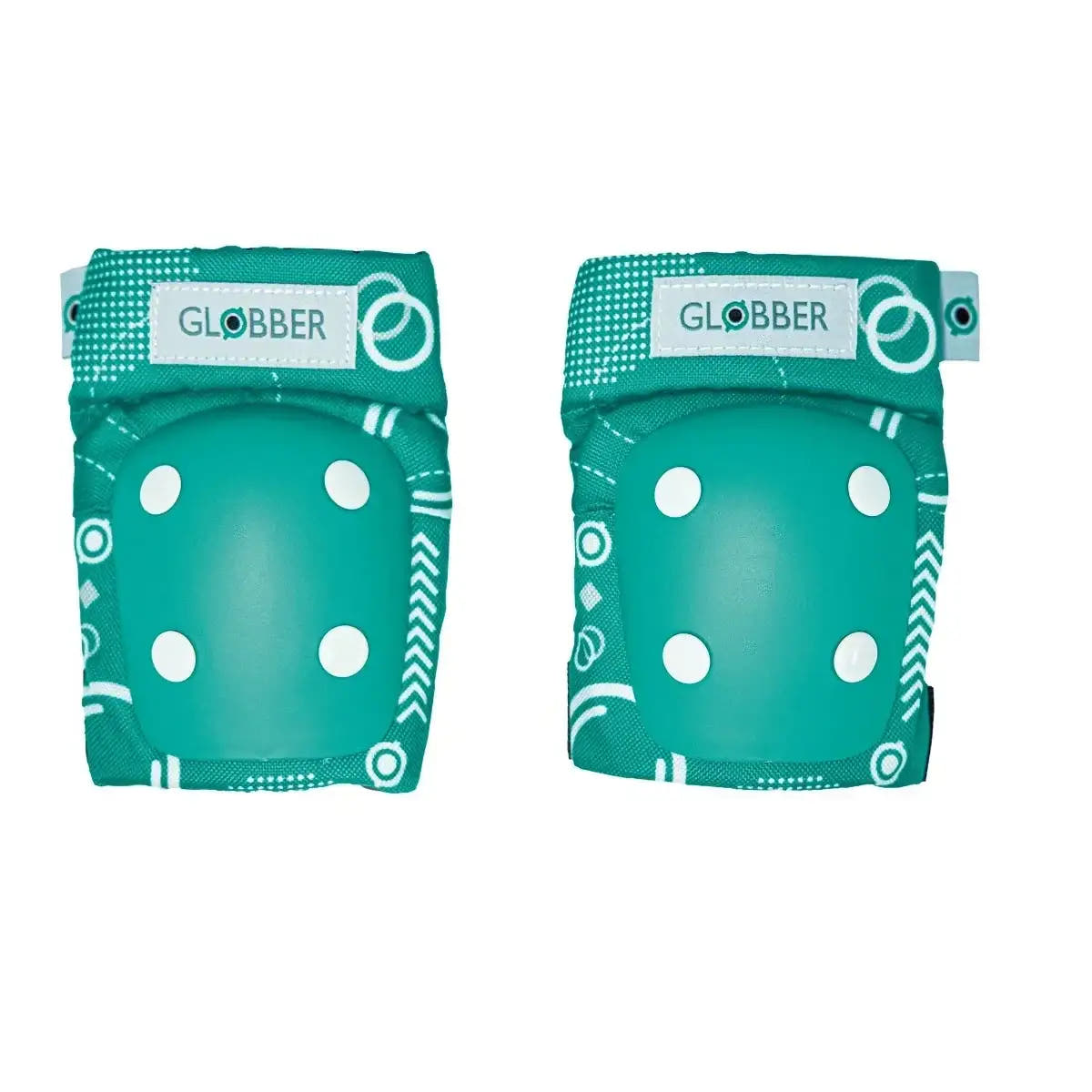 Globber - Toddler Pads (Elbows and Knees) - Emerald Green - Globber.co.uk
