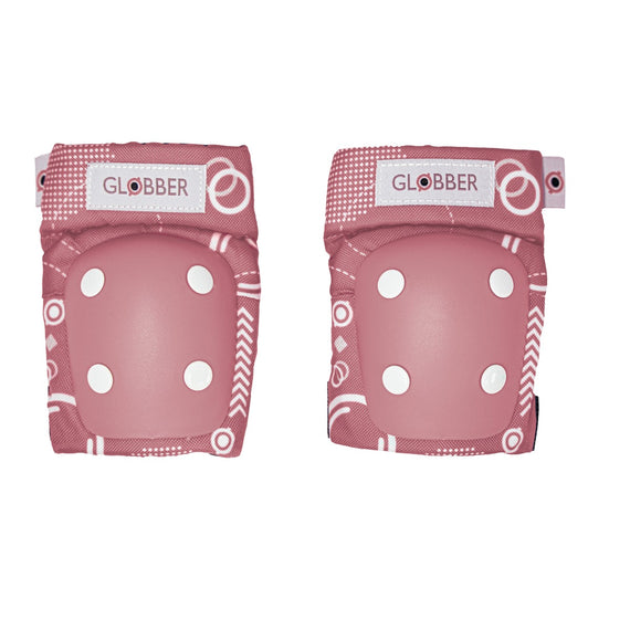 Globber - Toddler Pads (Elbows and Knees) - Deep Pastel Pink - Globber.co.uk