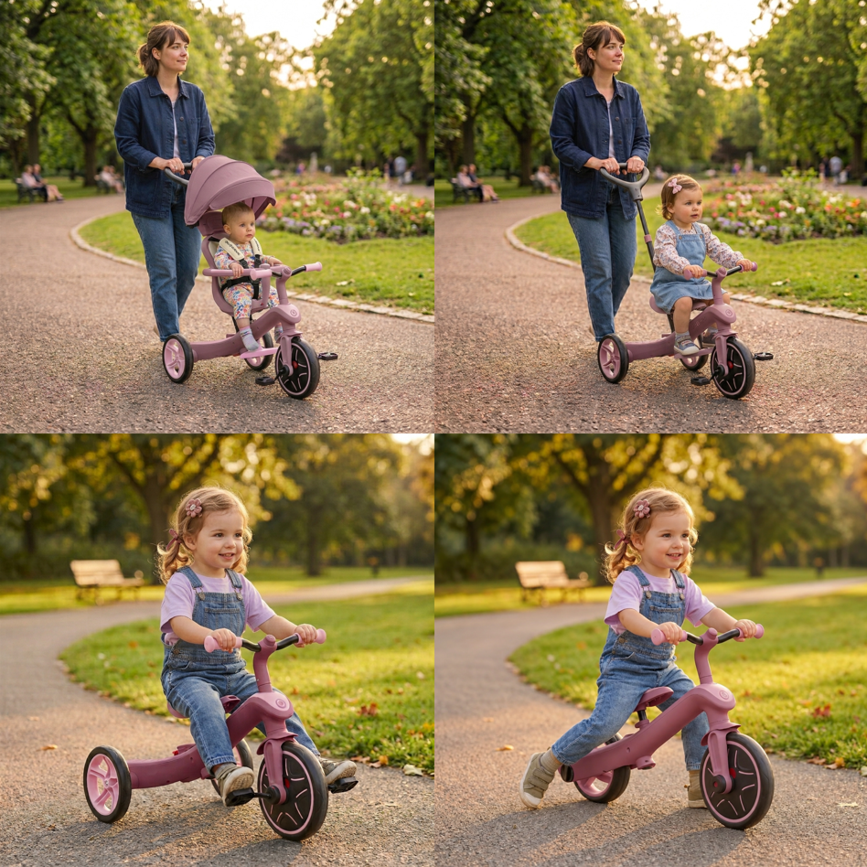 Globber Explorer Trike 4 in 1 Ecologic