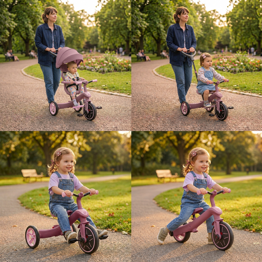 Globber Explorer Trike 4 in 1 Ecologic
