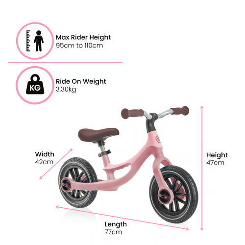GO BIKE ELITE AIR – Best Adjustable Balance Bike for Kids 3 Years+