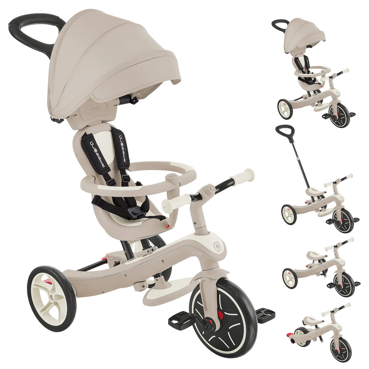 Globber Explorer Trike 4 in 1 Ecologic