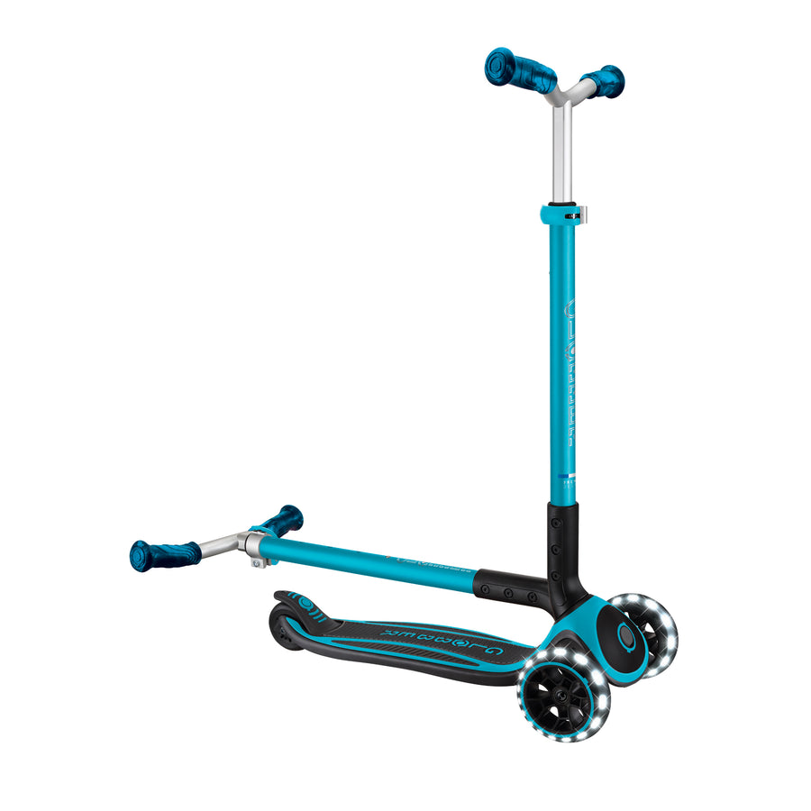 Globber Ace Lights 3 Wheel Scooter