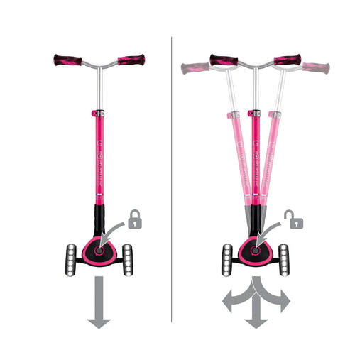 Globber Ace Lights 3 Wheel Scooter
