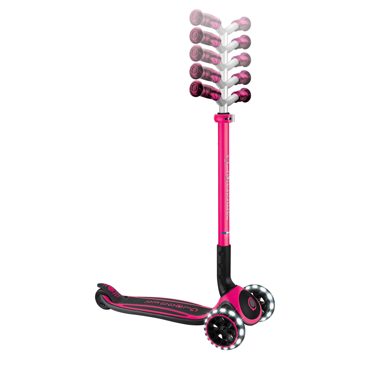 Globber Ace Lights 3 Wheel Scooter