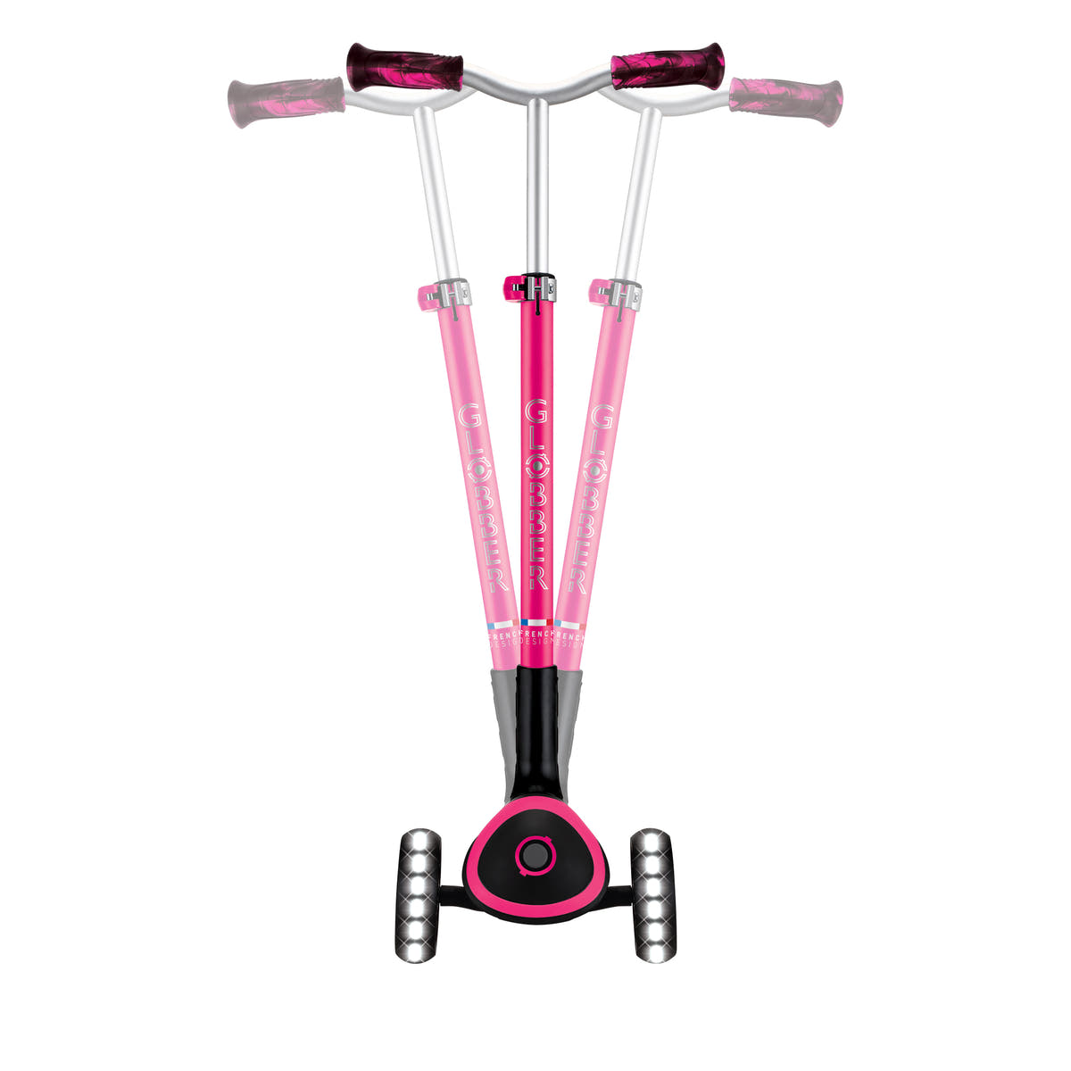 Globber Ace Lights 3 Wheel Scooter