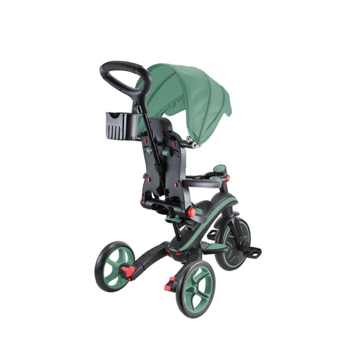 Globber Foldable Explorer Trike  4 in 1 - with Parent Handle