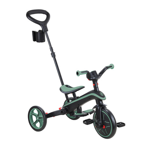 Globber Foldable Explorer Trike  4 in 1 - with Parent Handle