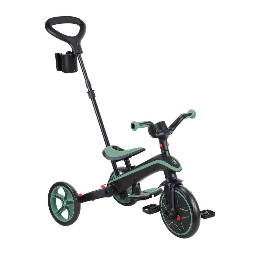 Globber Foldable Explorer Trike  4 in 1 - with Parent Handle