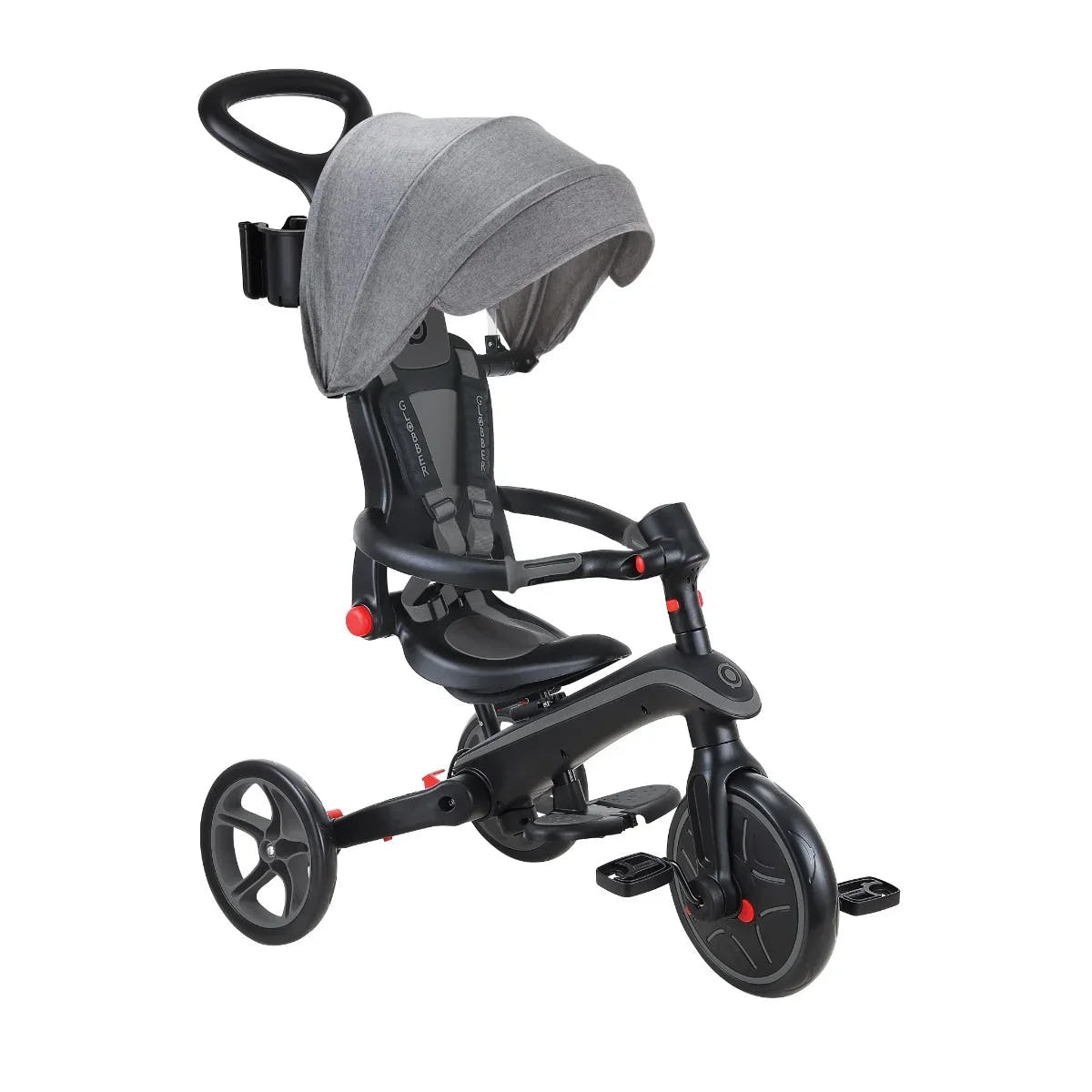 Globber Foldable Explorer Trike 4 in 1 - with Parent Handle - Globber.co.uk