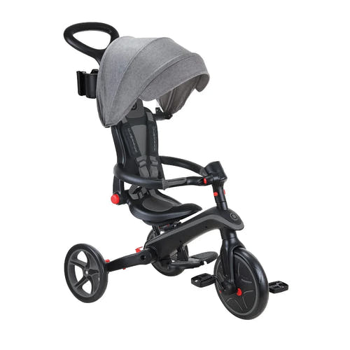 Globber Foldable Explorer Trike 4 in 1 - with Parent Handle - Globber.co.uk