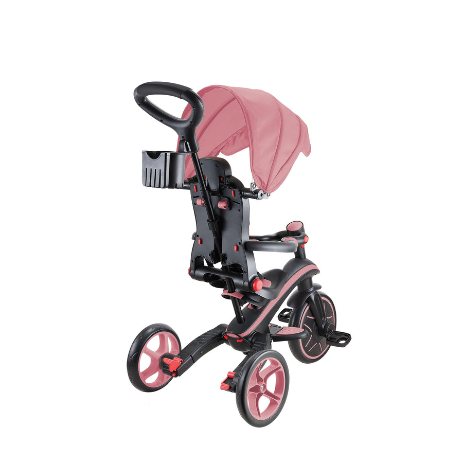 Globber Foldable Explorer Trike  4 in 1 - with Parent Handle