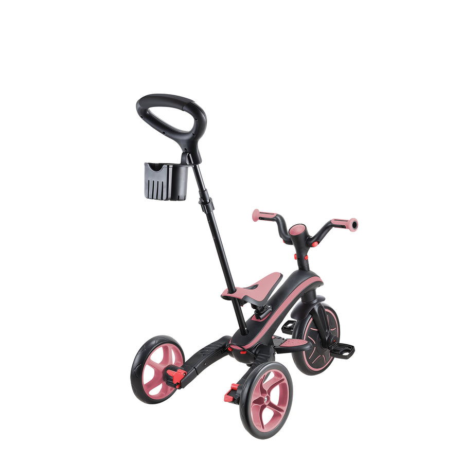 Globber Foldable Explorer Trike  4 in 1 - with Parent Handle