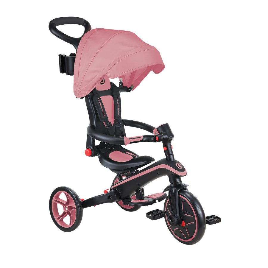 Globber Foldable Explorer Trike  4 in 1 - with Parent Handle