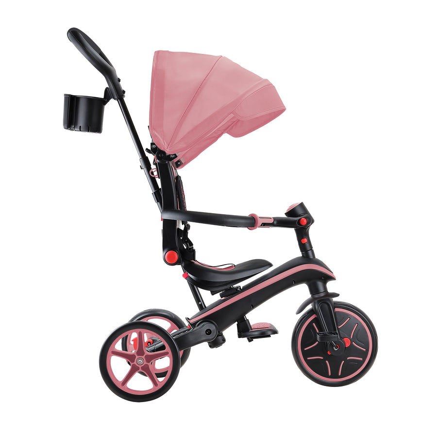 Globber Foldable Explorer Trike  4 in 1 - with Parent Handle