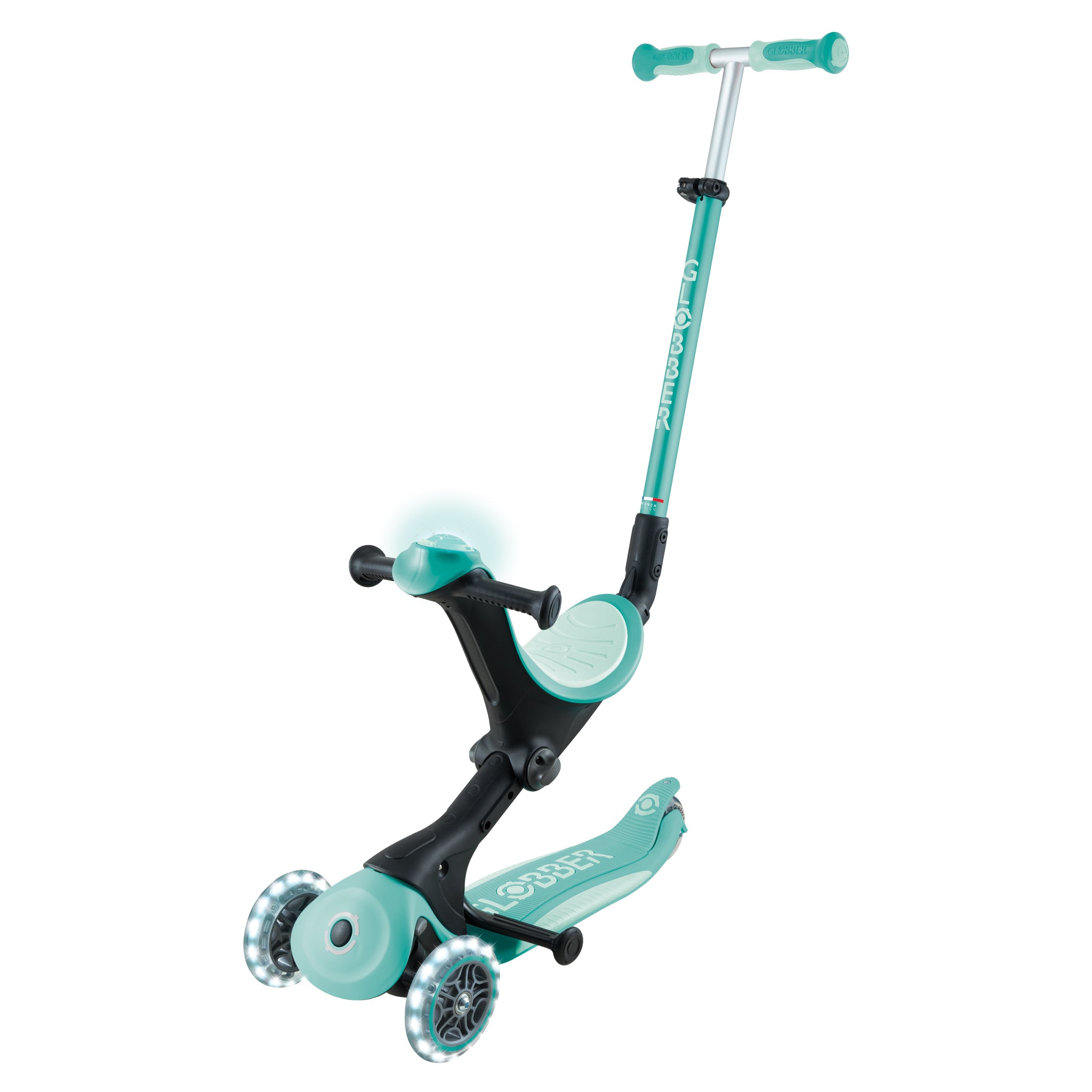 GLOBBER GO-UP DELUXE ミントグリーン Globber Go•Up Deluxe Lights