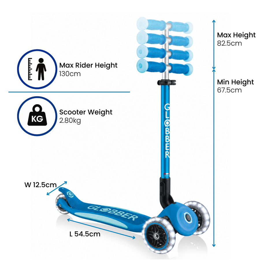 Globber Elite Glow Lights