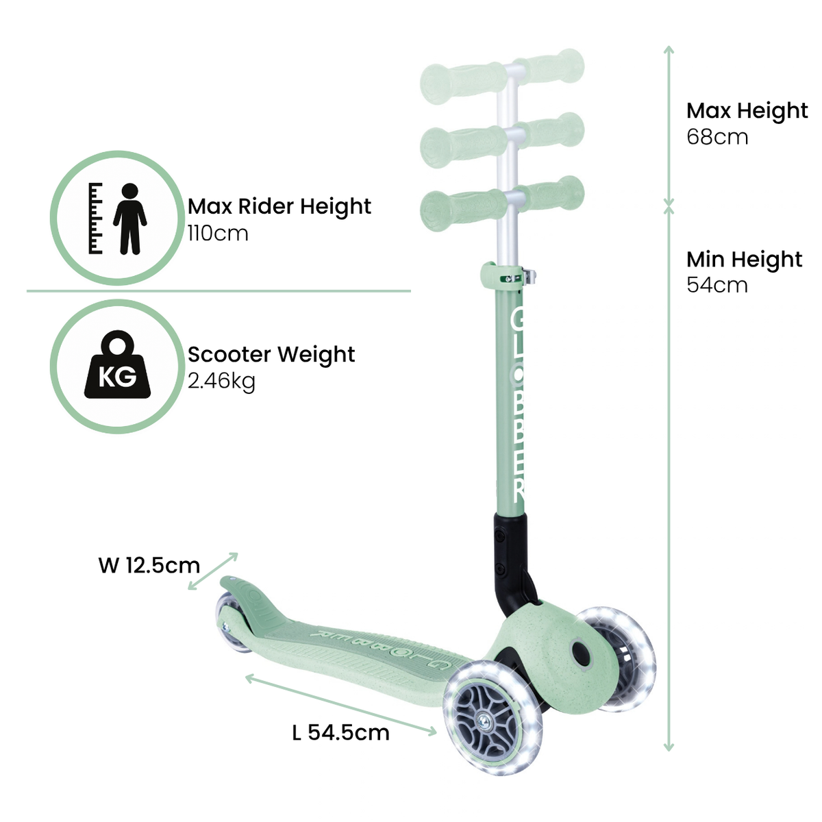 JUNIOR FOLDABLE LIGHTS ECOLOGIC