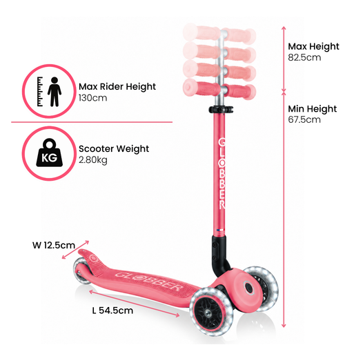 Globber Elite Glow Lights