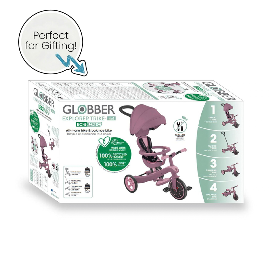 Globber Explorer Trike 4 in 1 Ecologic