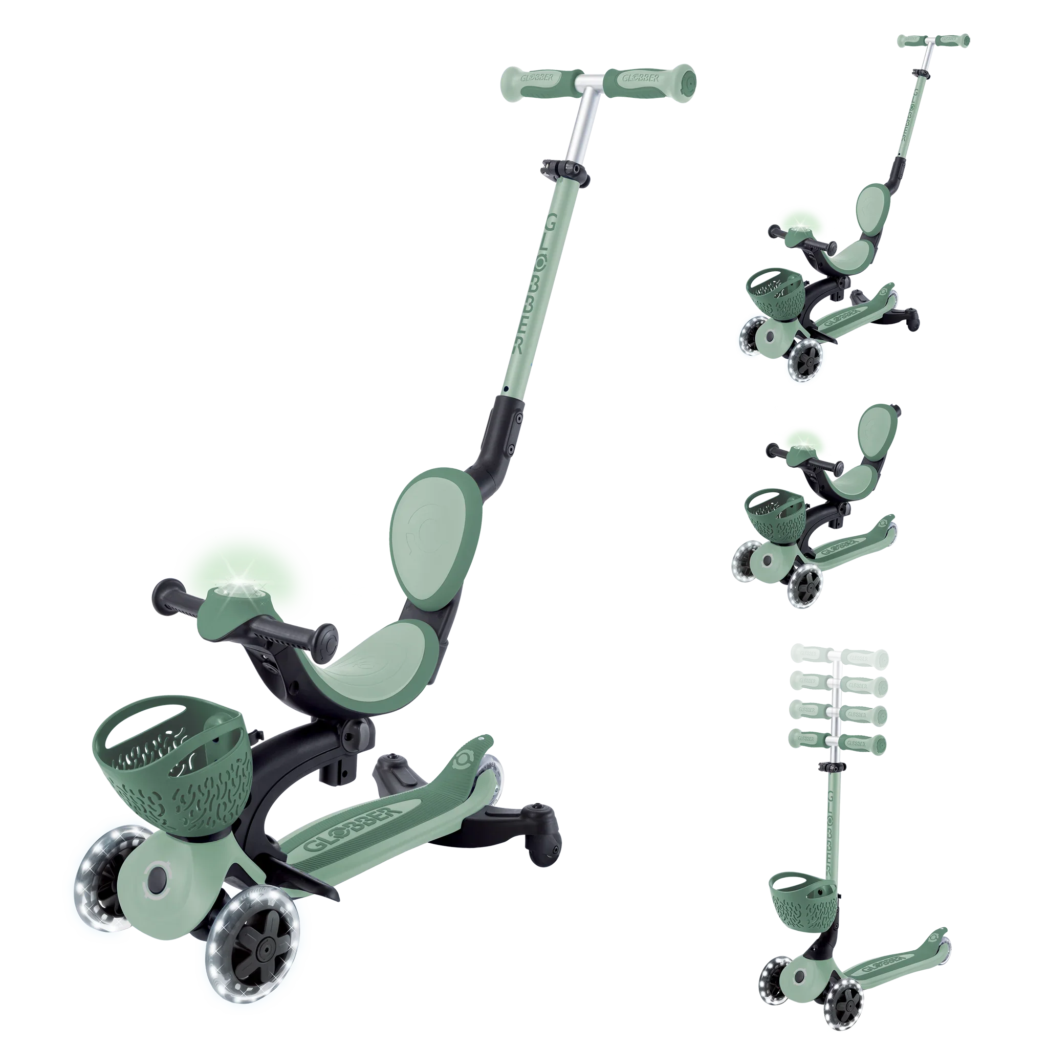 Globber GO•UP Baby 360 Lights