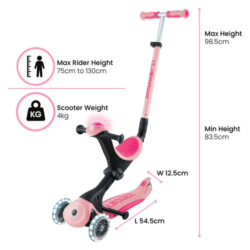 Globber Go•Up Deluxe Lights