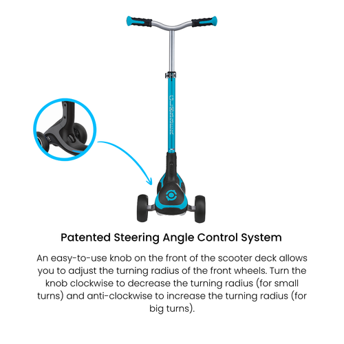 Globber Ultimum 3 Wheel Folable Scooter - 5+