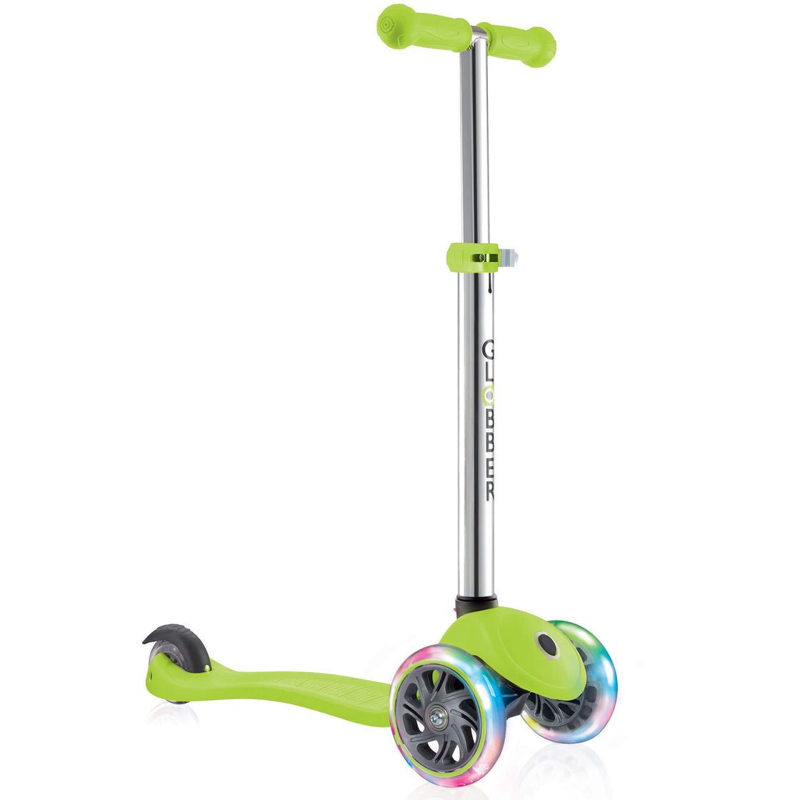 Globber Primo Lights - 3 Wheeled Adjustable Push Scooter - Globber.co.uk