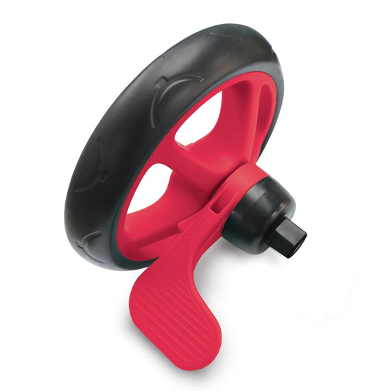 Left Back Wheel - New Red [EXPLORER TRIKE] - Globber.co.uk