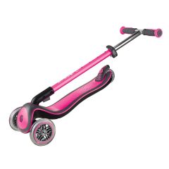 Globber Elite Deluxe Scooter Deep Pink