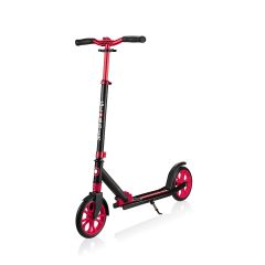 Globber NL 205 - Big 2 Wheeled Foldable Scooter - Black / Red