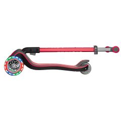 Globber Elite Deluxe Scooter with Lights Red 