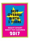 2017 Right Start Award - Best Overall Toy 0-3 Years- Globber Evo 5-in-1 Scooter